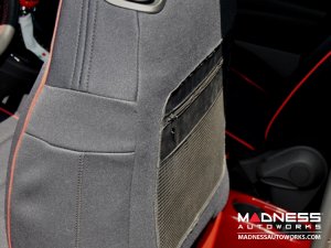 FIAT 500 Seat Covers - Front Seats - Custom Neoprene Design - Sport/ 500T Models